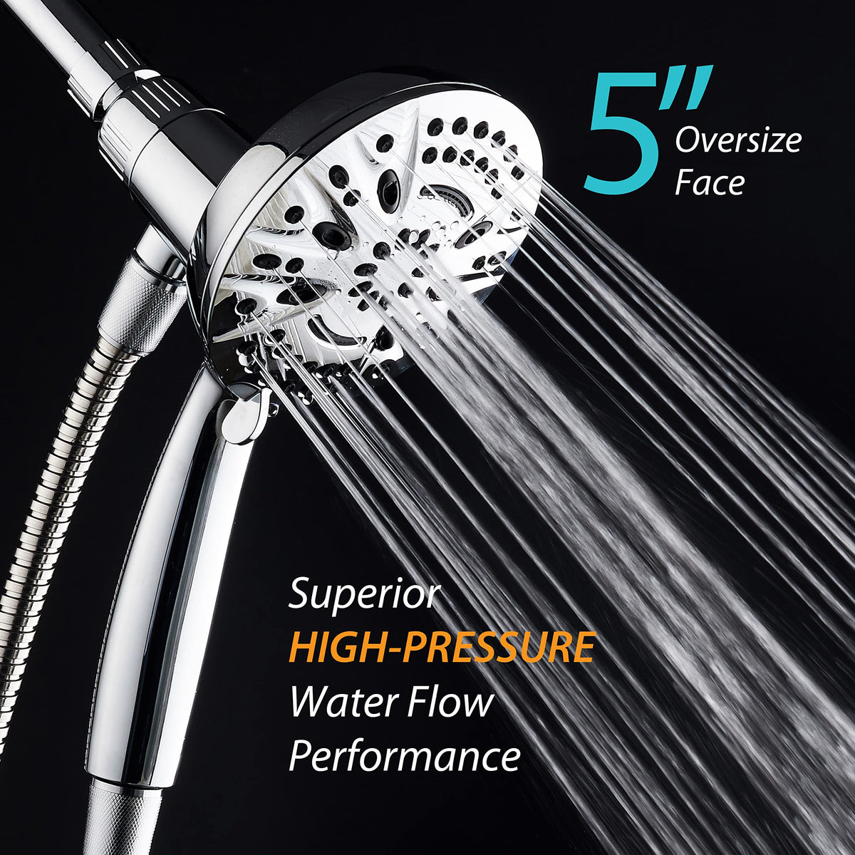 Aquadance 72inch hose adds reach for flexible use