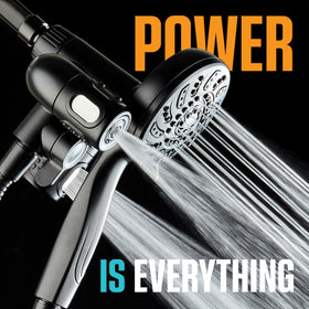 AquaDance adjustable side arms let you customize flow for individual showers and family routines
