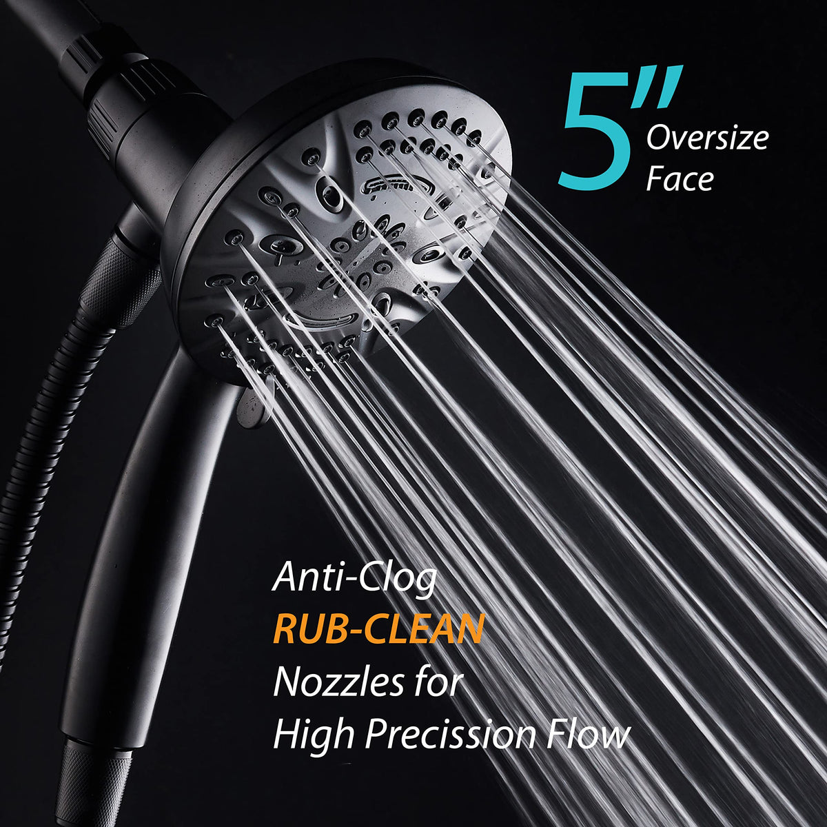 AquaDance installation kit with washers and plumber's tape.