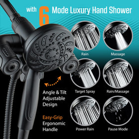 AquaDance matte black finish provides a premium look while resisting daily wear