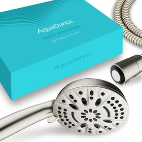 AquaDance complete overhead and handheld shower system for versatility