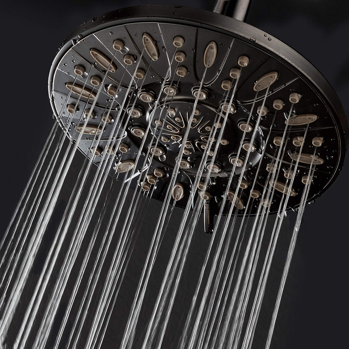 AquaDance rub-clean jets resist lime buildup for easier maintenance