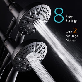 AquaDance rub-clean jets help prevent nozzle clogging