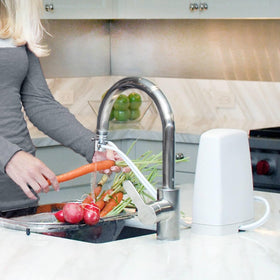Easy twist-and-replace installation with Aquasana AQ-4035 for on-demand filtered water