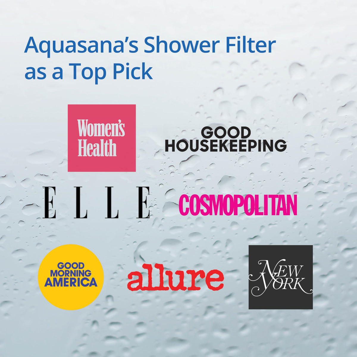 Aquasana purified water flow after filter, showcasing smoother shower water