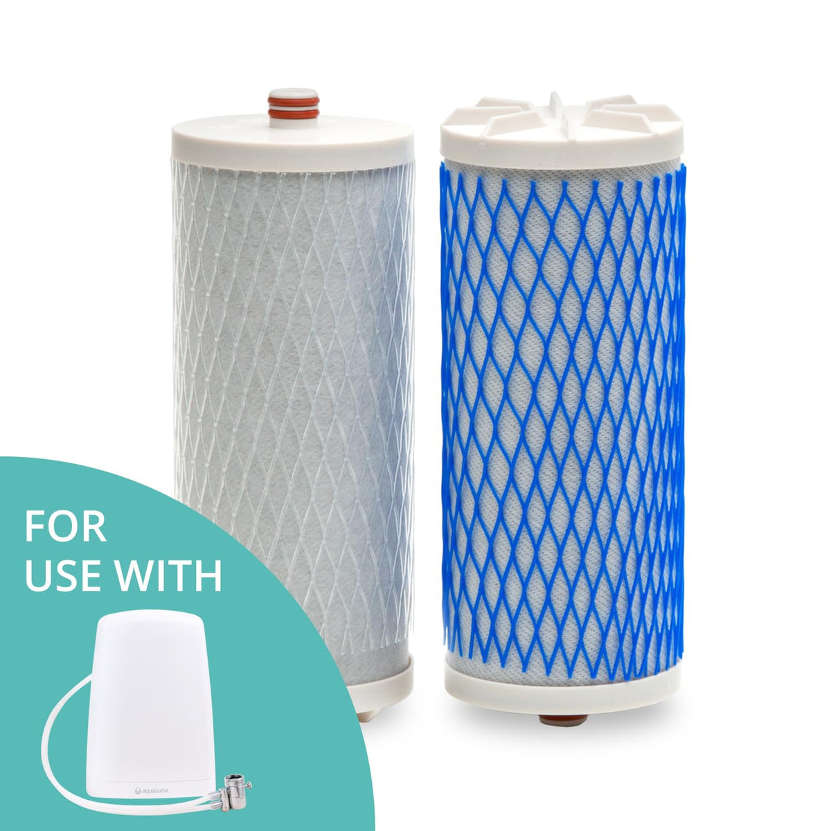 Fresh, clean-tasting water from the kitchen tap after replacing Aquasana filters