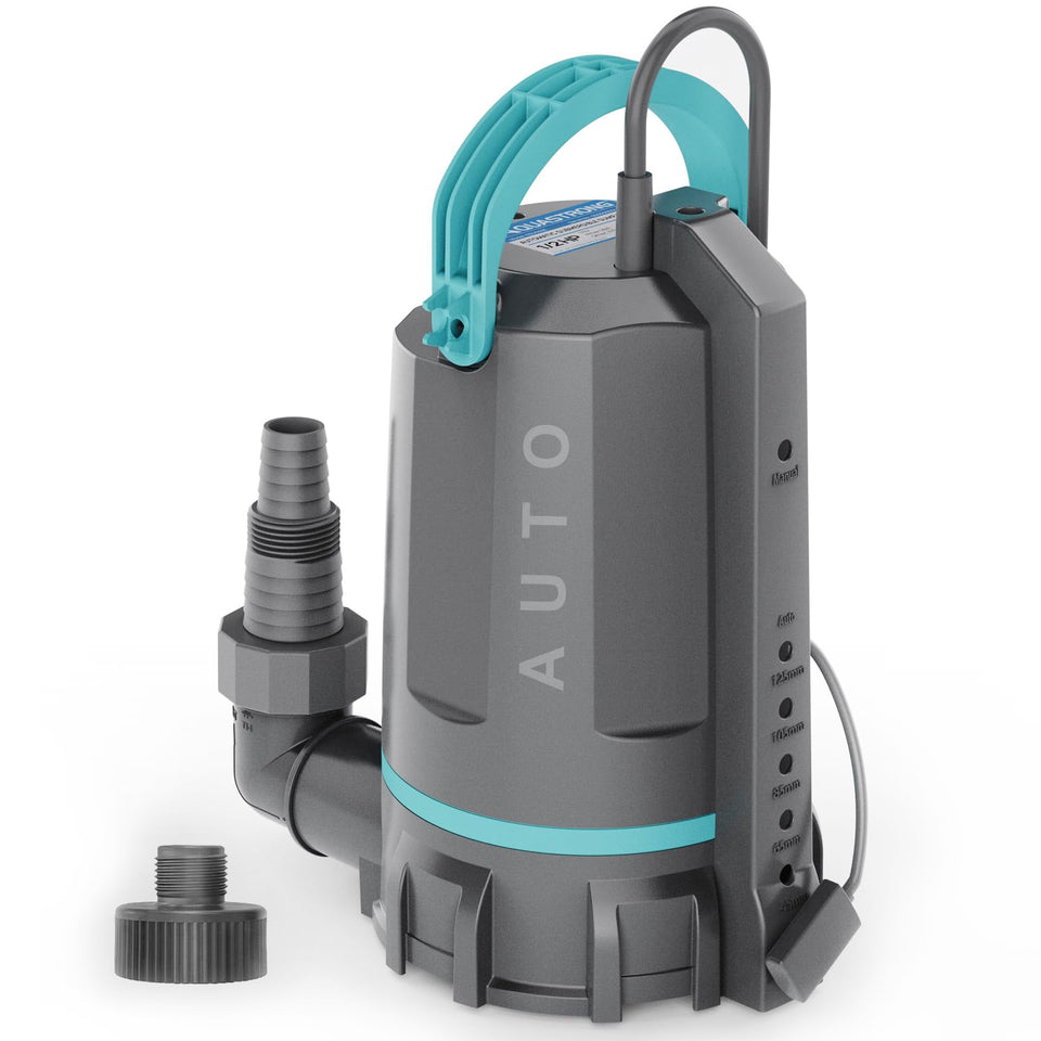 Aquastrong automatic sump pump ready for efficient water removal in basements