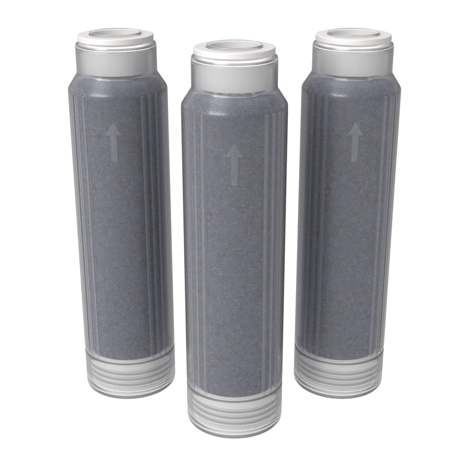 Aquatic Life reverse osmosis mixed-bed resin with color-changing indicator for easy monitoring.