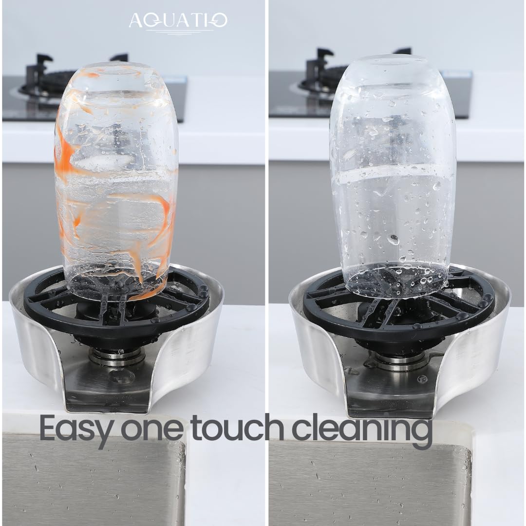 AquatiQ stainless steel body showcasing durable construction.