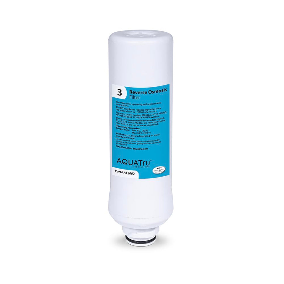 AquaTru Stage 3 membrane delivering high-purity filtration for safer drinking water