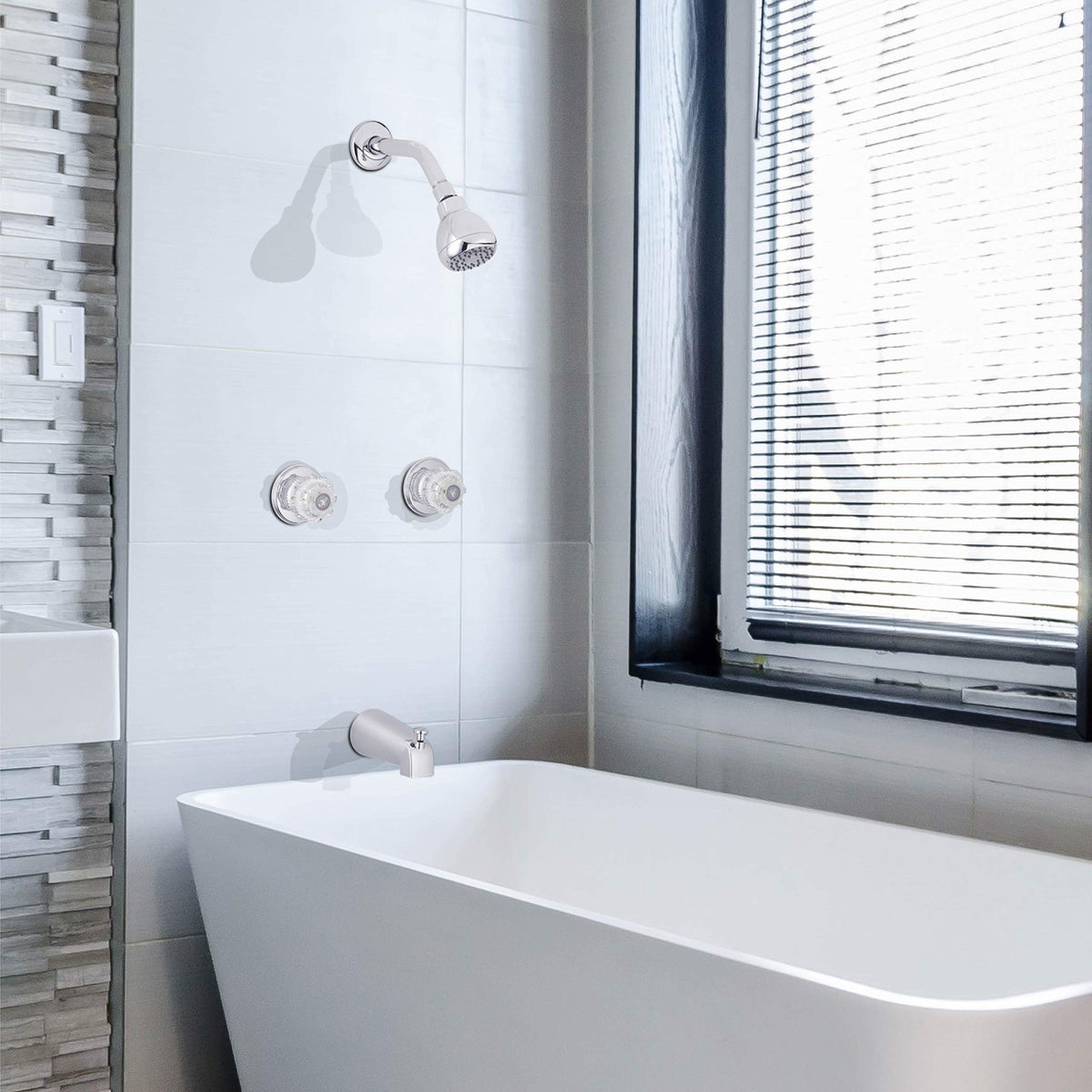 Aqua Vista lead-free brass construction for durable, safe daily use
