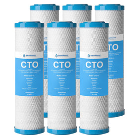 AquaWeaver 1-micron filter for clearer tap water.