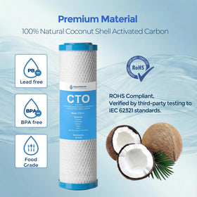 AquaWeaver sediment and chlorine removal provides cleaner municipal water.