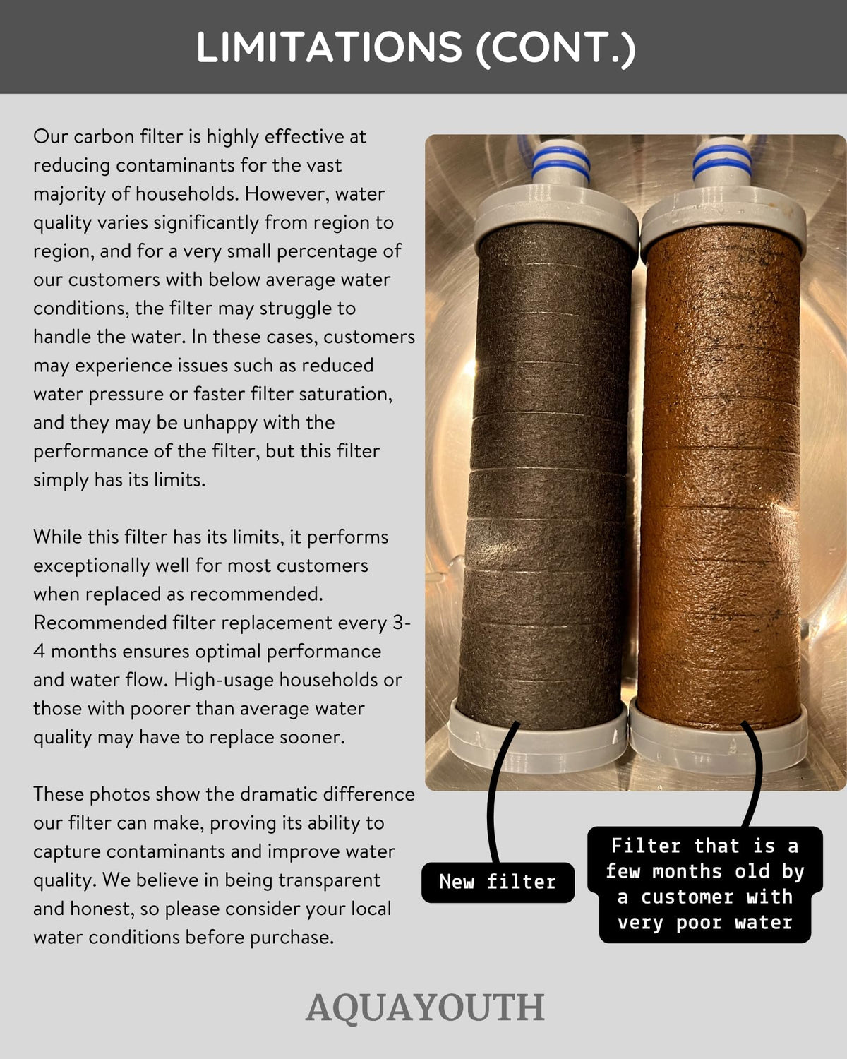 AQUAYOUTH 2.0 water flow test demonstrates strong, balanced spray.
