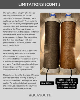 AQUAYOUTH 2.0 water flow test demonstrates strong, balanced spray.