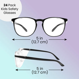 Aqulius Kids Safety Glasses durable frames designed for everyday wear and active play.