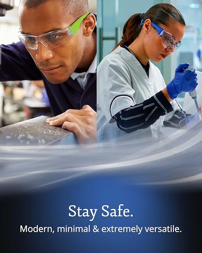 Aqulius ANSI Z87.1-certified safety glasses for reliable protection on site
