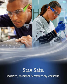 Aqulius ANSI Z87.1-certified safety glasses for reliable protection on site