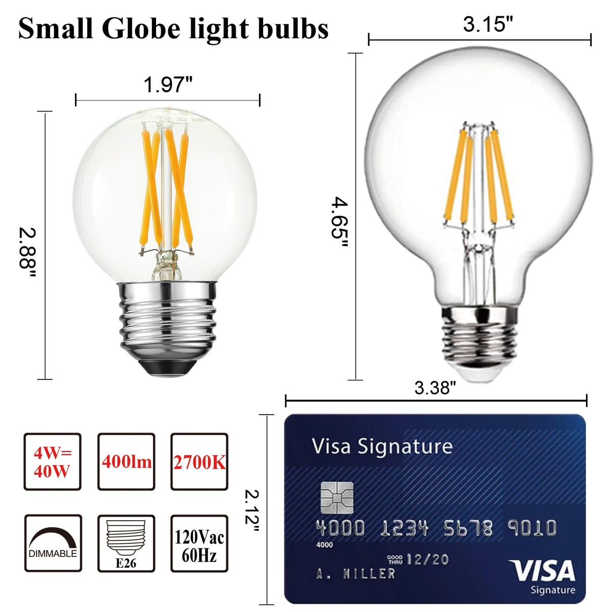 Arberlic G16.5 clear glass Edison-style bulb for vintage charm and bright illumination.