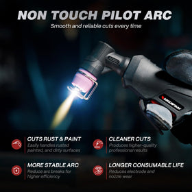 ARCCAPTAIN 55A dual voltage settings for flexible power options.