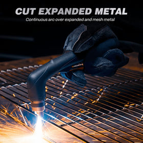 Rust removal mode on ARCCAPTAIN plasma cutter efficiently prepares surfaces for welding
