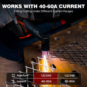 ARCCAPTAIN AG-60 0.040 inch nozzles provide consistent arcs for clean cuts