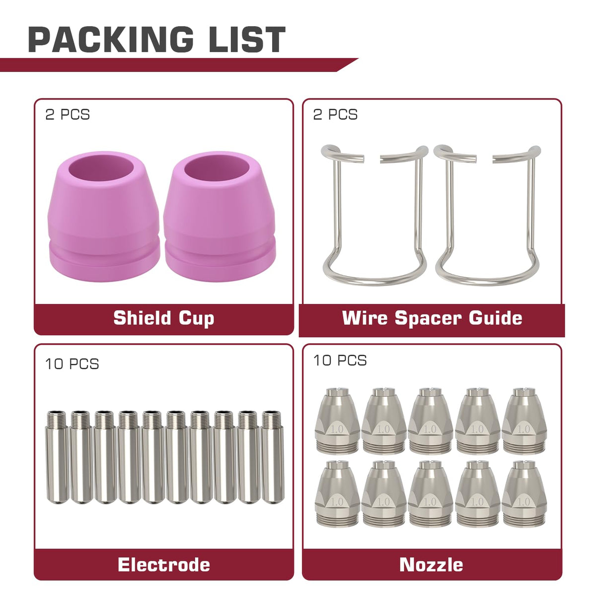 ARCCAPTAIN AG-60 packaging showing durable, long-lasting accessories