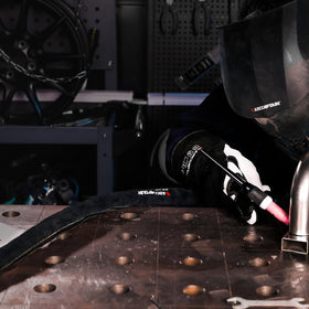ARCCAPTAIN durable leather sleeve extends cable life in demanding shop conditions