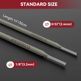 ARCCAPTAIN E6013 arc-start ease supports smooth starts on mild steel.
