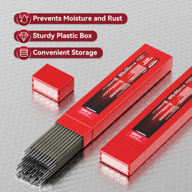 ARCCAPTAIN E6013 minimizes spatter for cleaner welds.