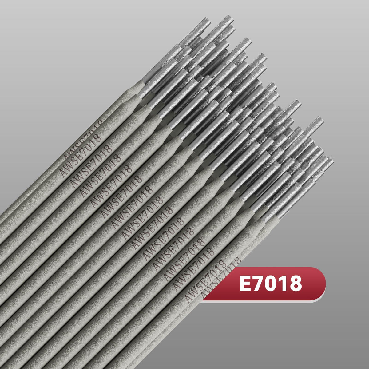 ARCCAPTAIN E7018 welds show high tensile strength in steel.