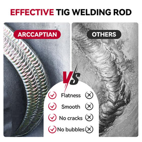 ARCCAPTAIN ER308L 16 inch length supports longer welds.