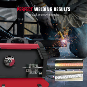 Restaurant equipment welding with ARCCAPTAIN ER308L wire.