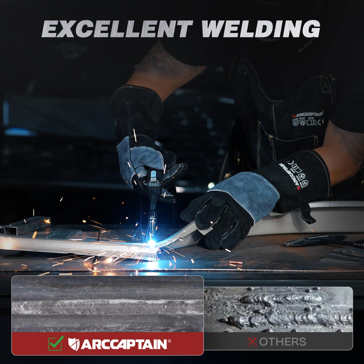 ARCCAPTAIN delivers cleaner beads and reliable starts with digital MCU precision.