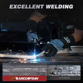 ARCCAPTAIN delivers cleaner beads and reliable starts with digital MCU precision.