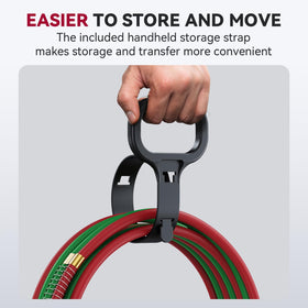 ARCCAPTAIN Grade T hose with 1/4 in ID supports standard oxy-fuel connections.
