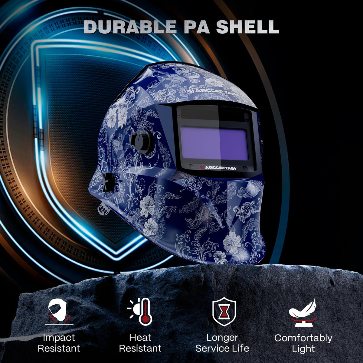 ARCCAPTAIN HSH-S800 true color vision improves shading perception.