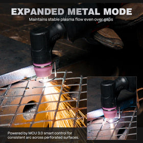 ARCCAPTAIN iControl CUT60 Pro 240V mode for thicker metals.
