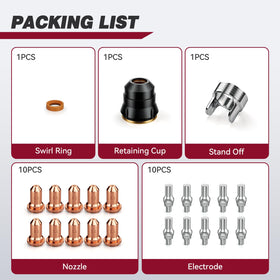 ARCCAPTAIN IPT60 plasma beam quality improves precision with accurate consumables.
