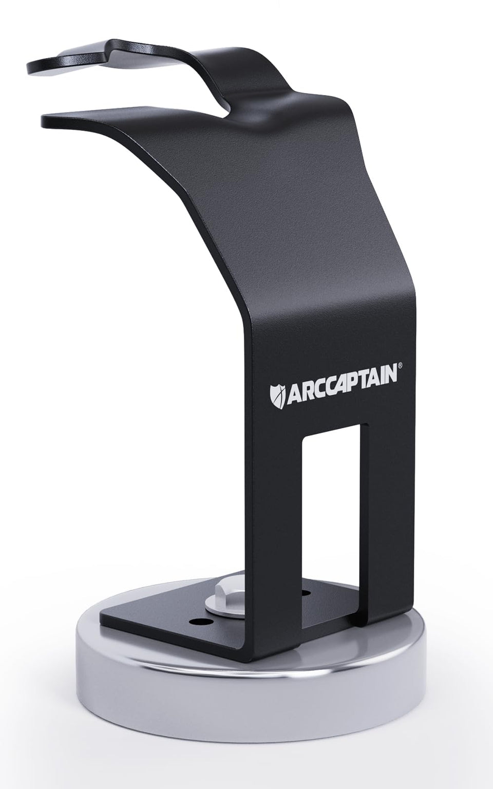 ARCCAPTAIN mig-torch-holder with magnetic base securely holds the MIG torch