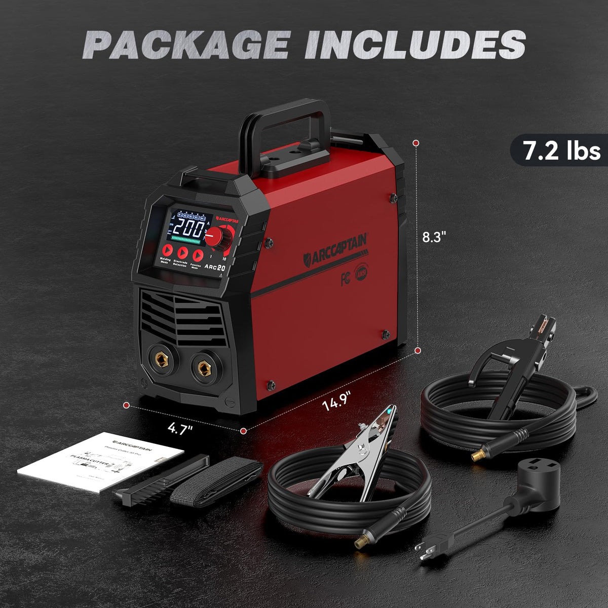 ARCCAPTAIN ideal for outdoor maintenance, garage, farm, and DIY tasks.
