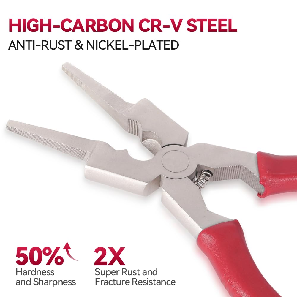 ARCCAPTAIN nozzle work with pliers for easy installation and removal.