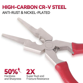 ARCCAPTAIN nozzle work with pliers for easy installation and removal.