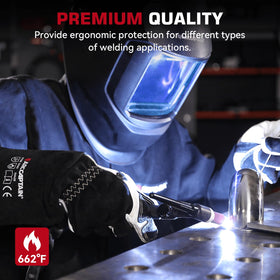 ARCCAPTAIN Tig Gloves are versatile for TIG, STICK, MIG and outdoor tasks.