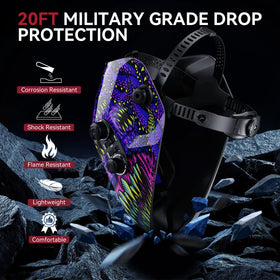 ARCCAPTAIN true color lens providing clearer detail during welding
