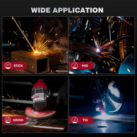 ARCCAPTAIN Alien viewing area showcases wide field for TIG MIG ARC tasks