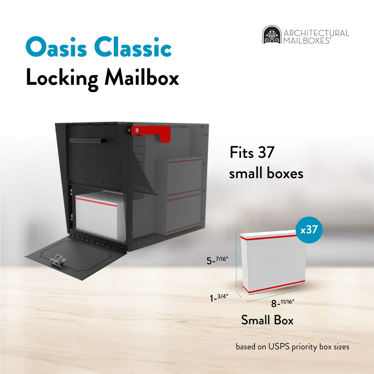 Oasis Classic hopper area ready for large packages and deliveries