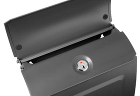 ARCHITECTURAL MAILBOXES Aspen galvanized steel weatherproof finish protects outdoors.