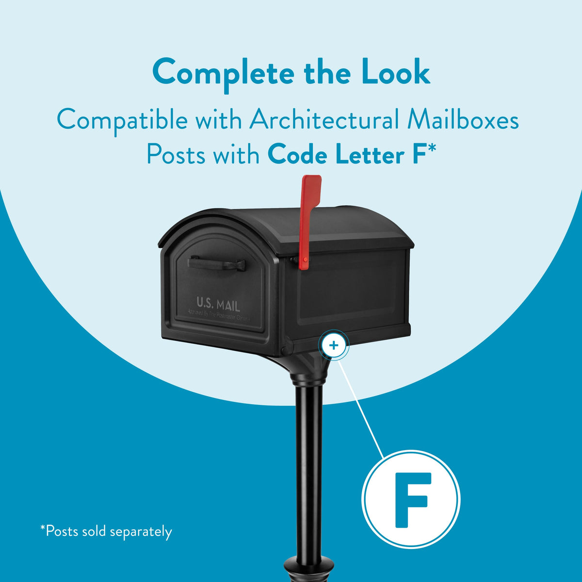 Architectural Mailboxes BILT CRE8 T4 rust-proof plastic for all-weather use