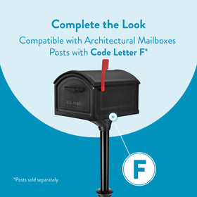 Architectural Mailboxes BILT CRE8 T4 rust-proof plastic for all-weather use